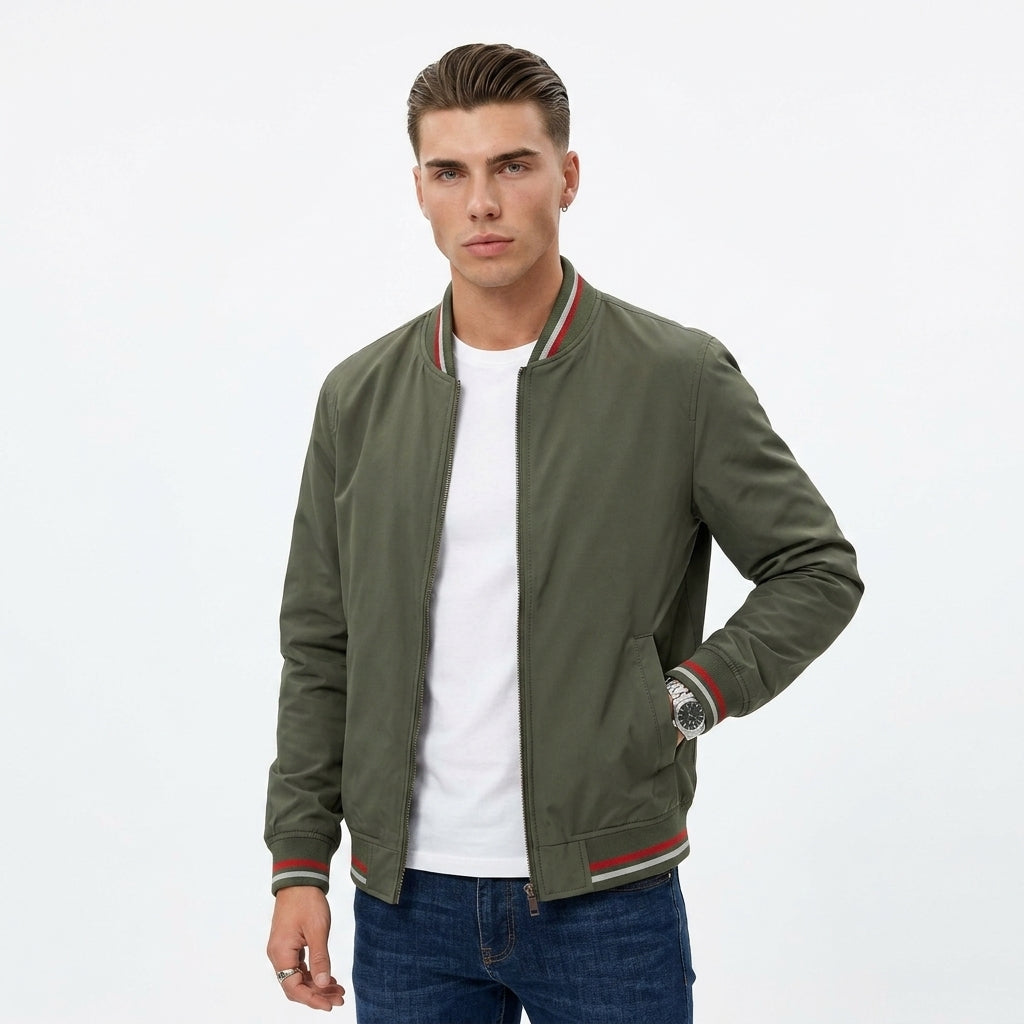 Men's Casual Winter Bomber Jacket