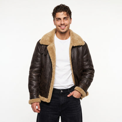 Arthur | Rugged B3 Aviator Jacket with Comfort and Warmth